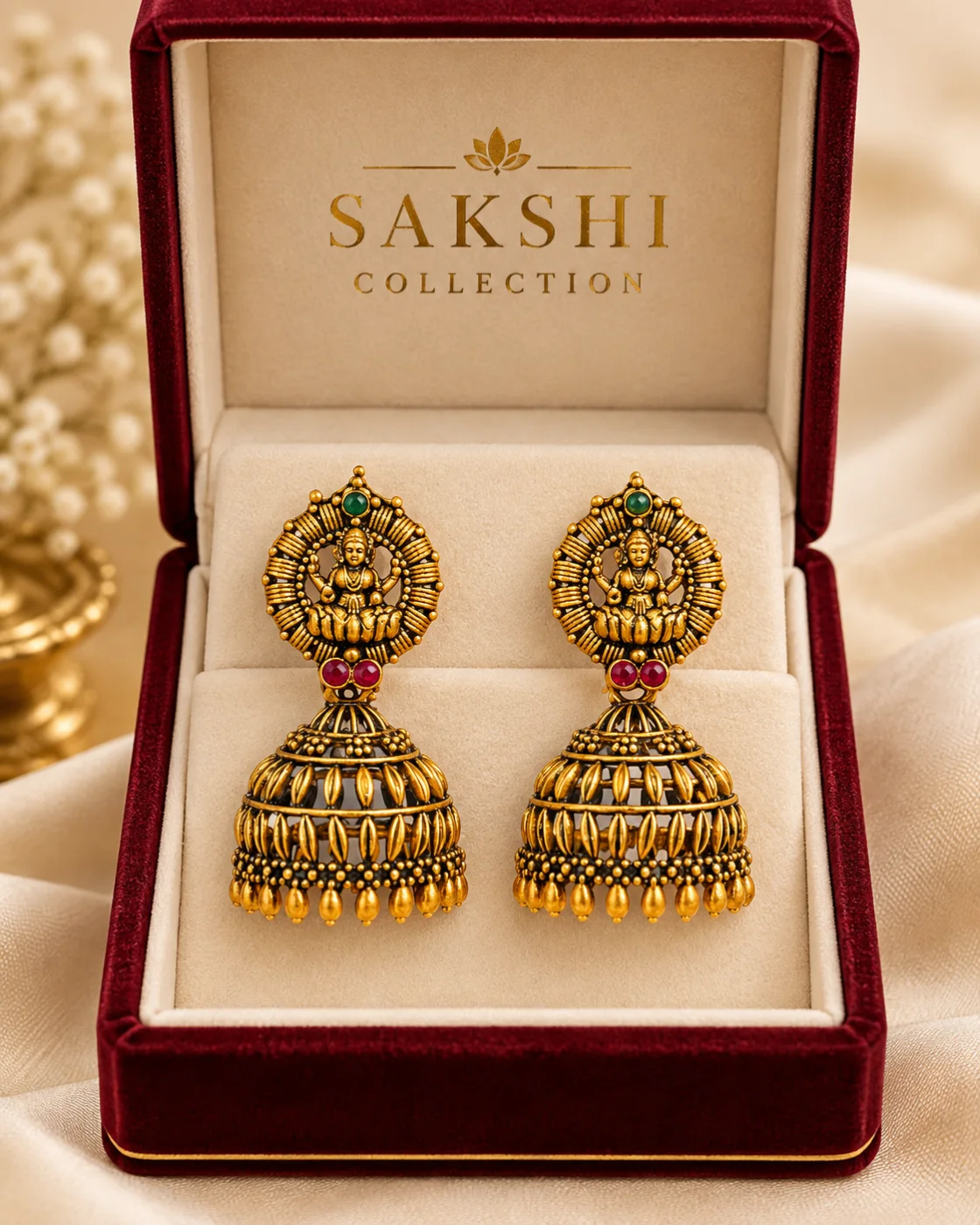 Lakshmi Temple Jhumka 2