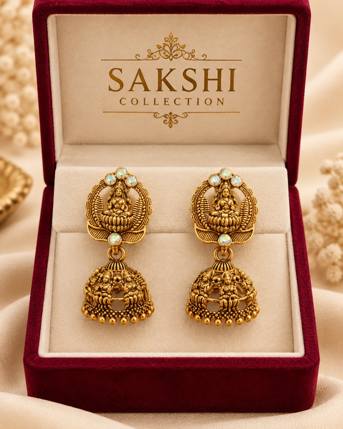 Sakshi Lakshmi Aura Jhumka