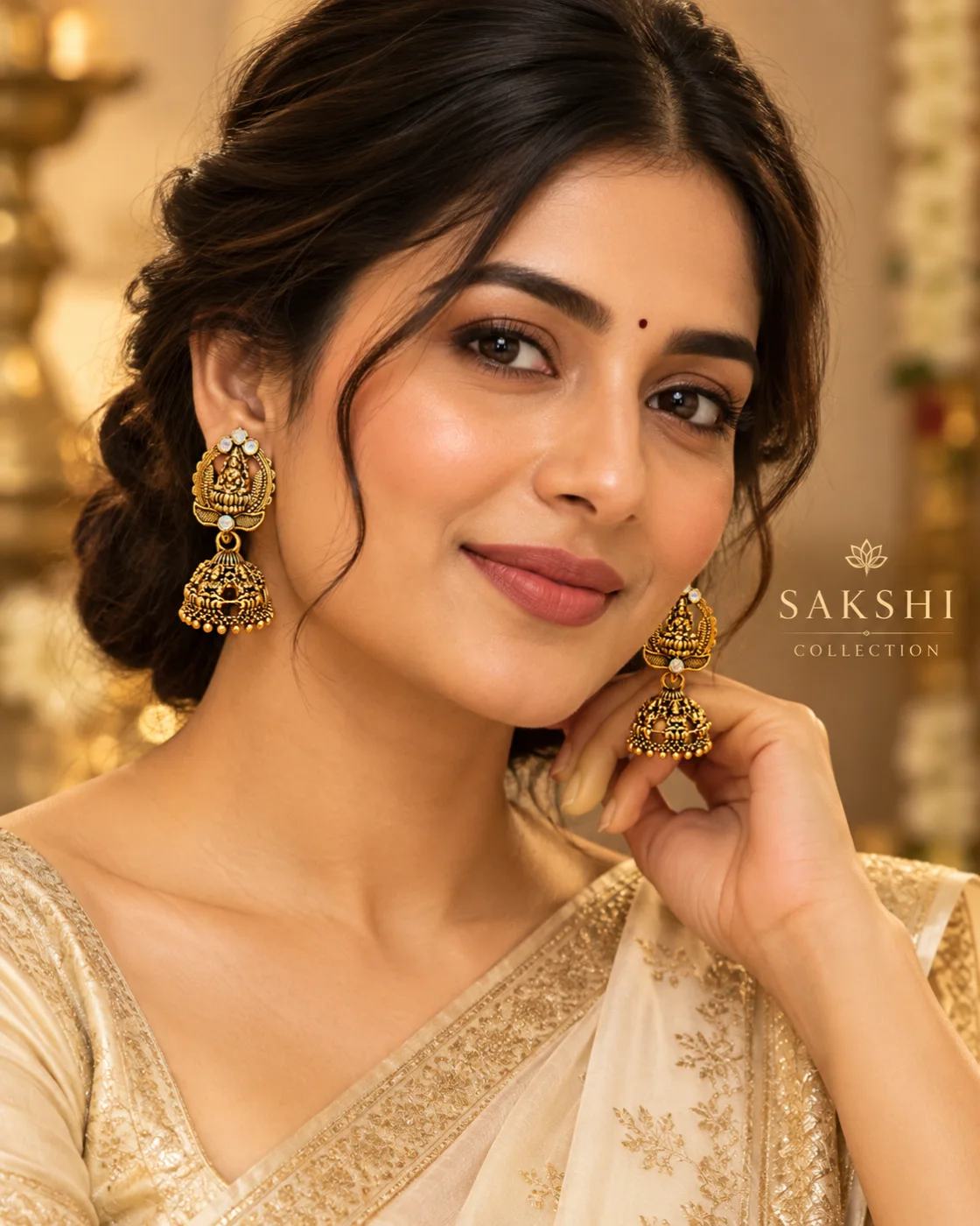 Sakshi Lakshmi Aura Jhumka preview 2
