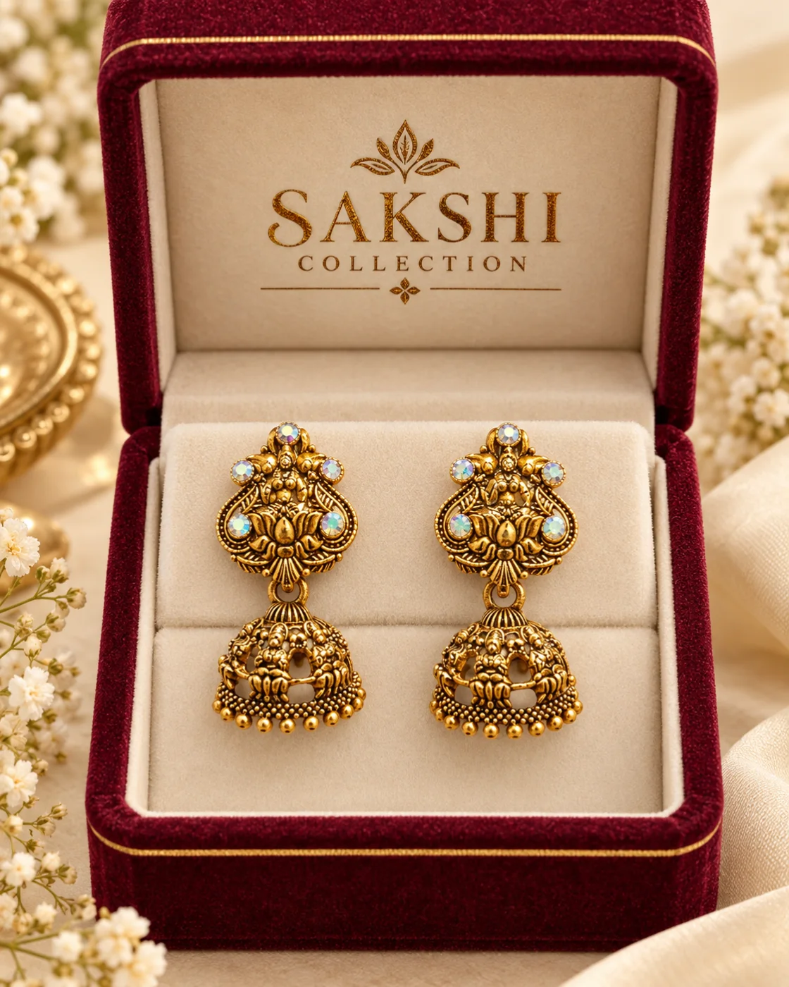 Sakshi Lakshmi Temple Jhumka