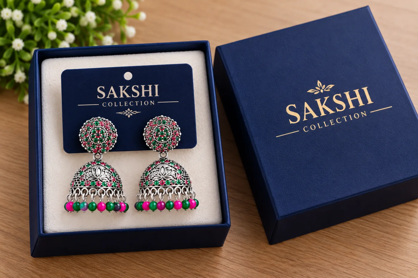 Sakshi Meenakari Jhumka preview 2