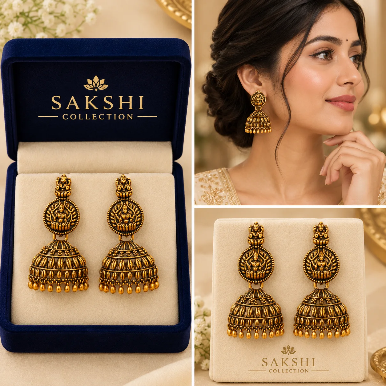 Sakshi Shringar Jhumka